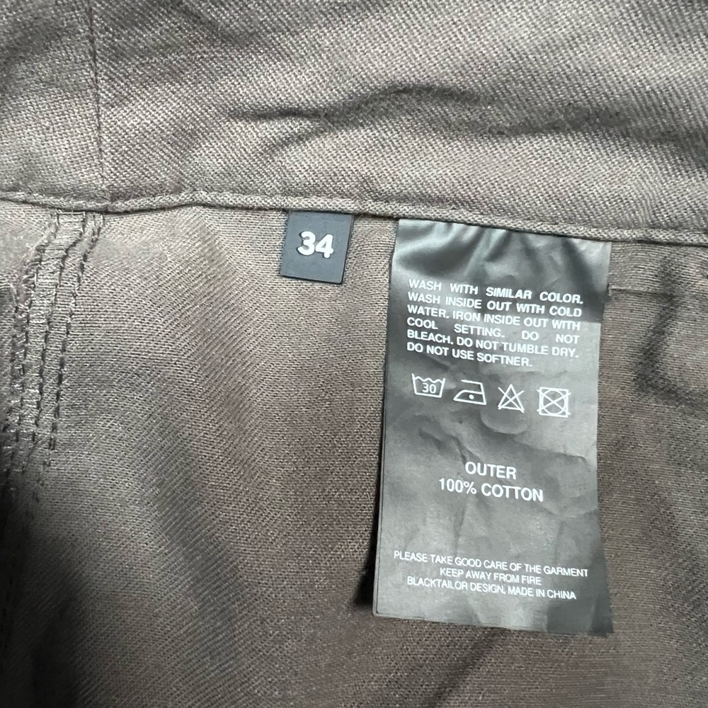Blacktailor Cargo Pants With Multiple Pockets And… - image 3